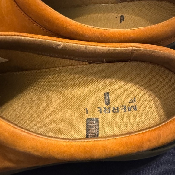 Women’s Merrill Brown Leather Slip On’s Style “Dune” Size 8.5 - Picture 6 of 16